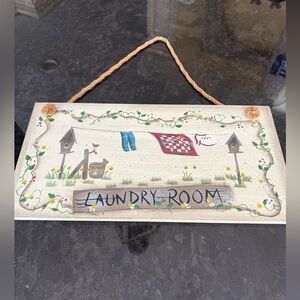 Laundry Room Sign